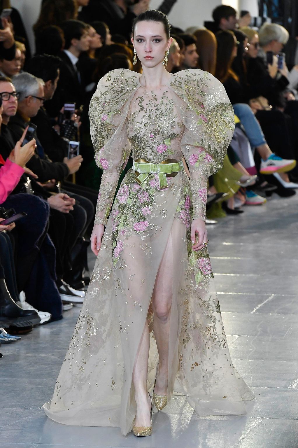 Fashion Week Paris Spring/Summer 2020 look 35 from the Elie Saab collection couture