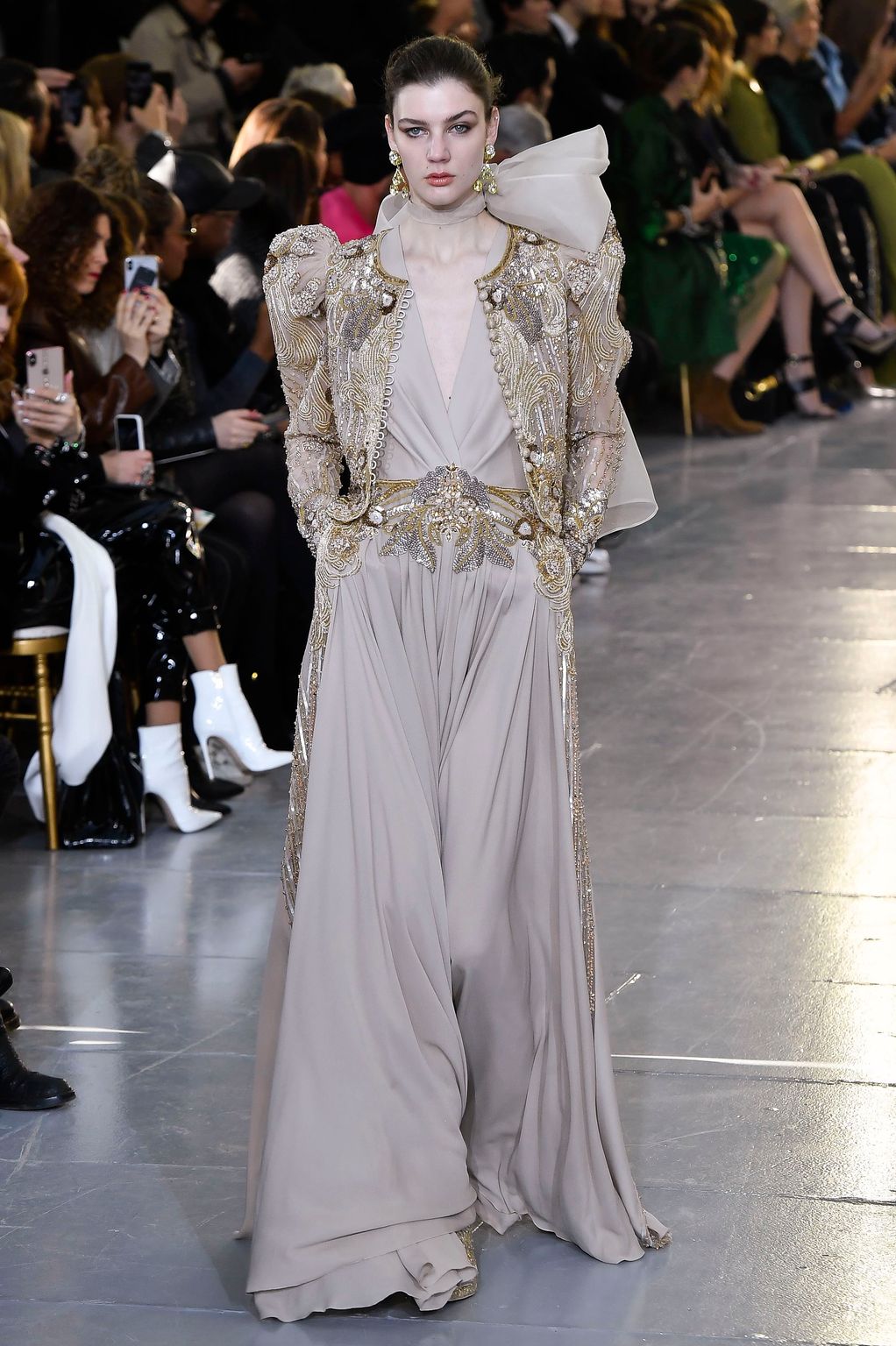 Fashion Week Paris Spring/Summer 2020 look 45 from the Elie Saab collection couture