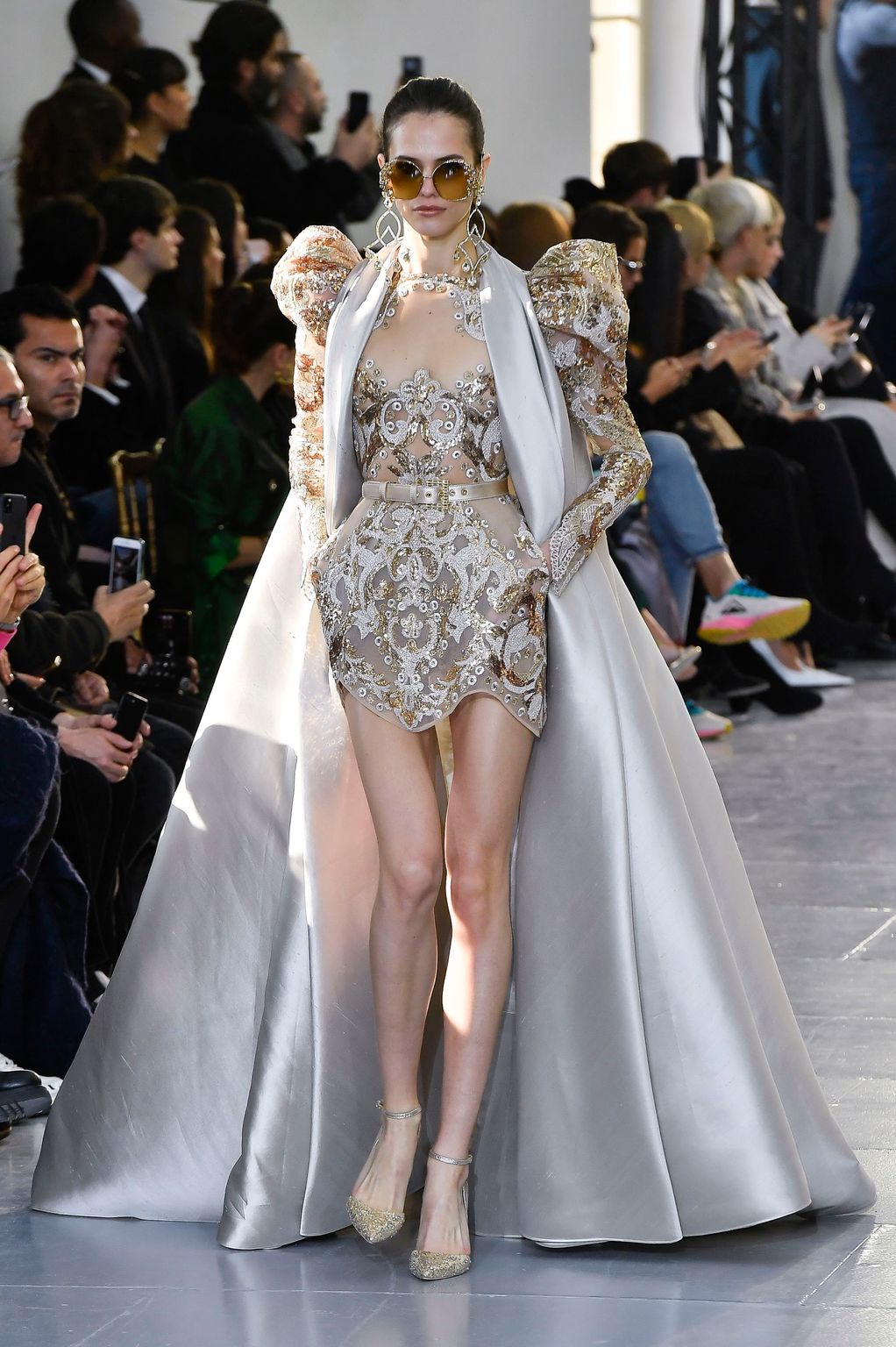 Fashion Week Paris Spring/Summer 2020 look 48 from the Elie Saab collection couture