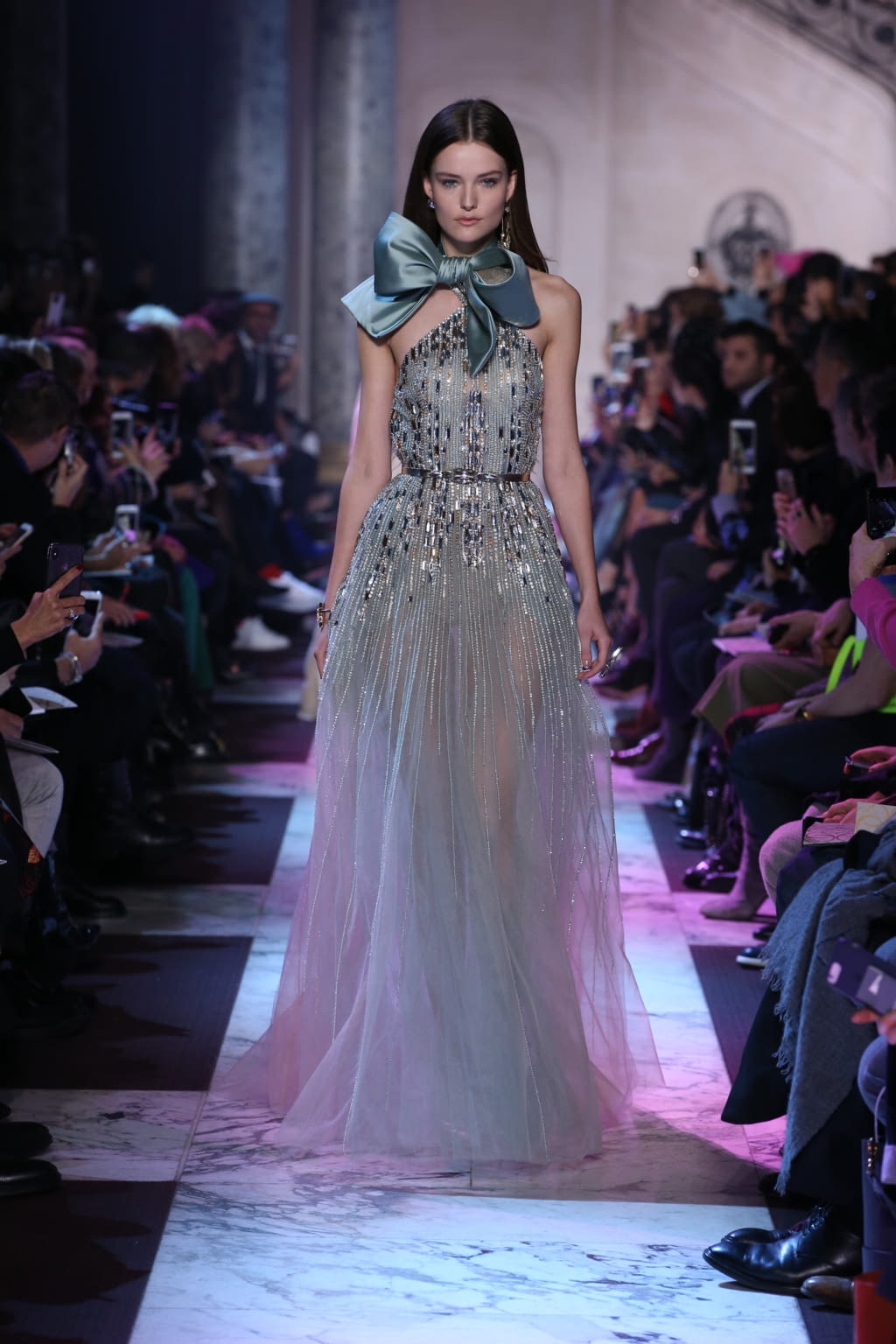 Fashion Week Paris Spring/Summer 2018 look 8 from the Elie Saab collection couture