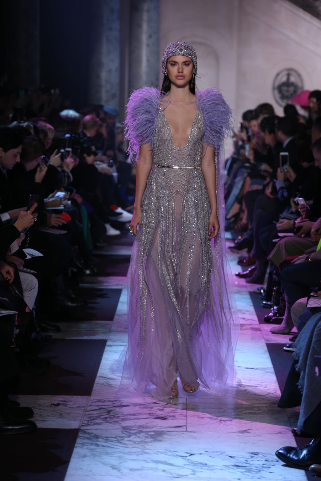 Fashion Week Paris Spring/Summer 2018 look 11 from the Elie Saab collection couture