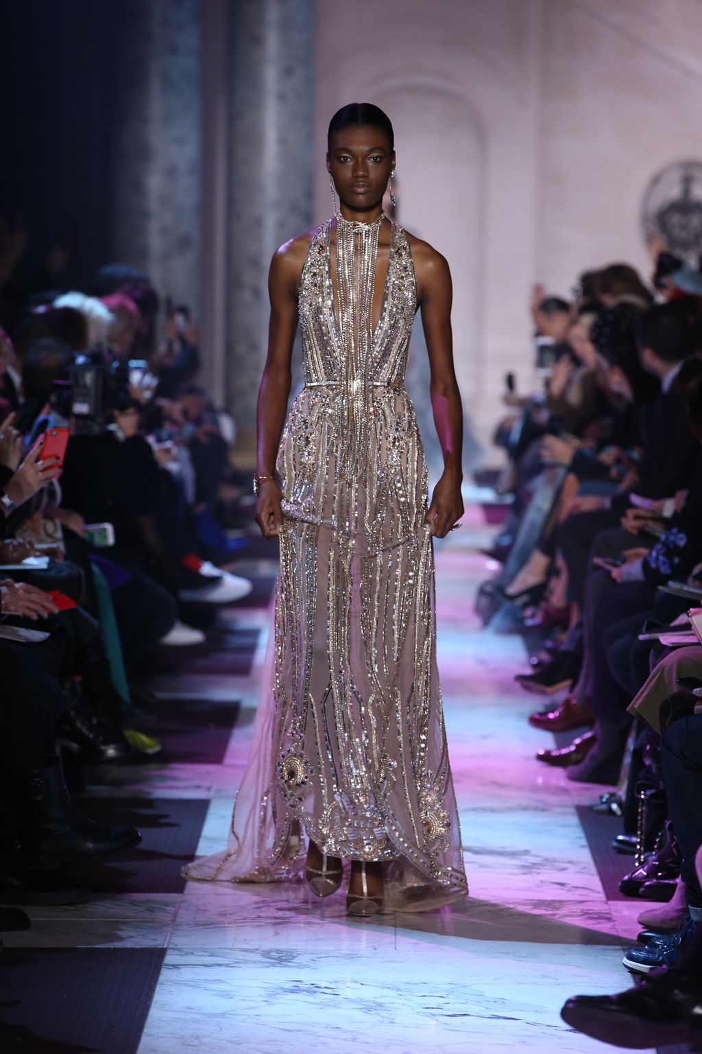 Fashion Week Paris Spring/Summer 2018 look 36 from the Elie Saab collection couture