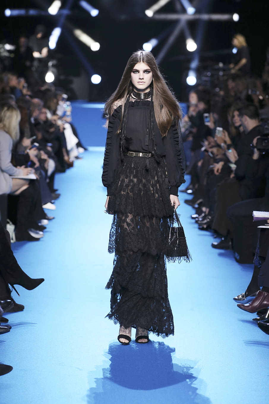 Fashion Week Paris Fall/Winter 2016 look 18 from the Elie Saab collection womenswear
