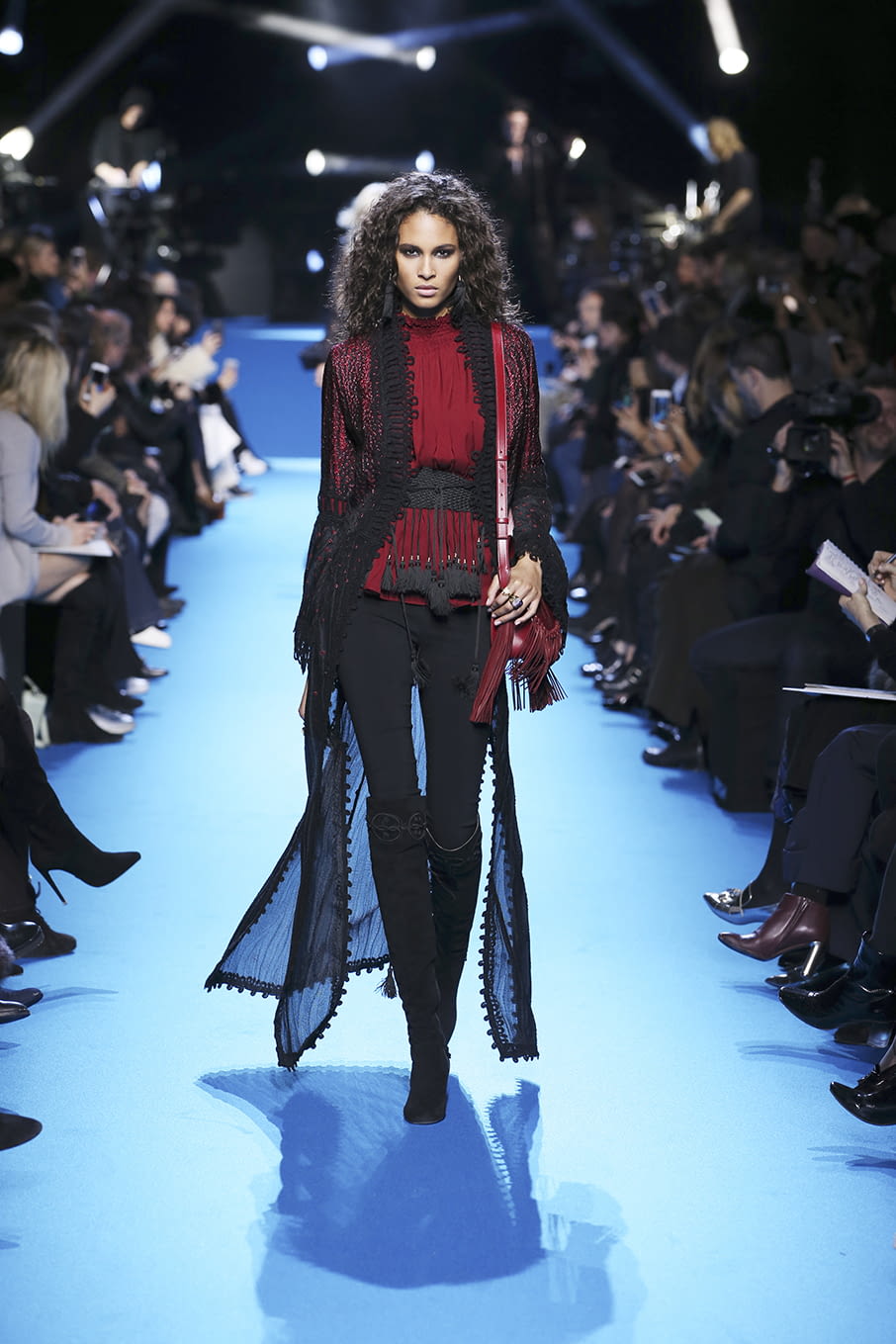 Fashion Week Paris Fall/Winter 2016 look 19 from the Elie Saab collection womenswear