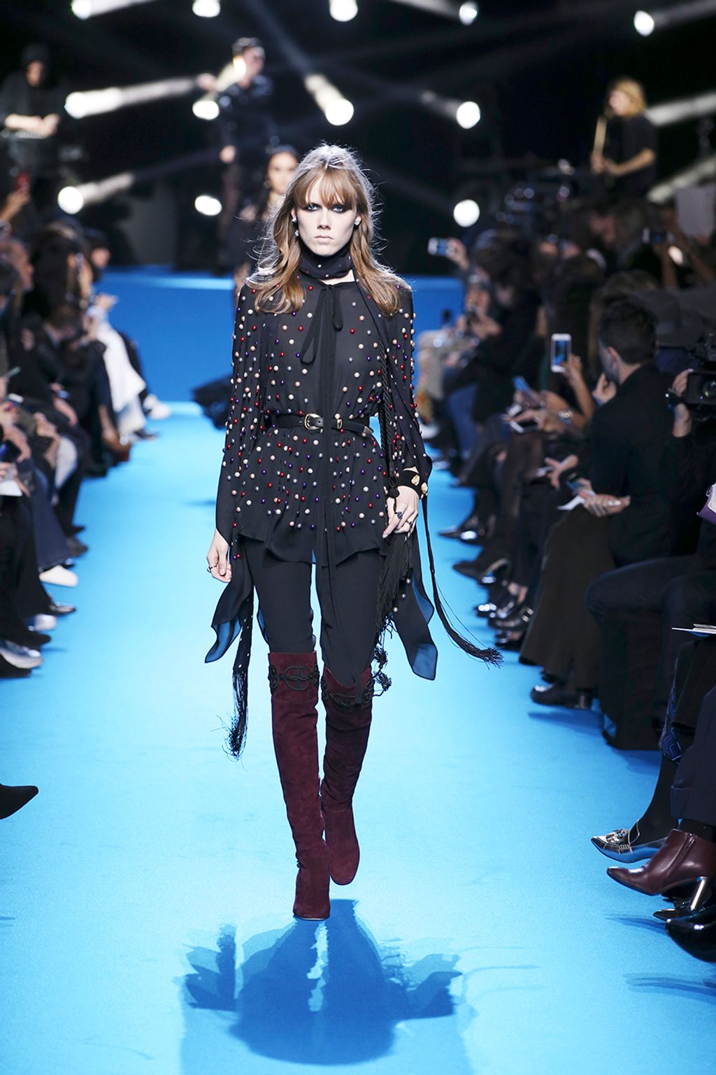 Fashion Week Paris Fall/Winter 2016 look 21 from the Elie Saab collection womenswear