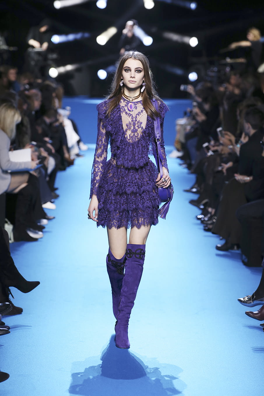 Fashion Week Paris Fall/Winter 2016 look 23 from the Elie Saab collection 女装