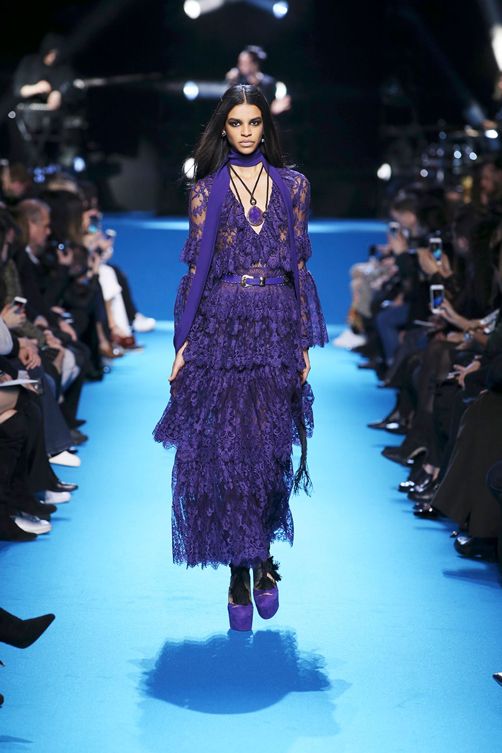 Fashion Week Paris Fall/Winter 2016 look 25 from the Elie Saab collection womenswear