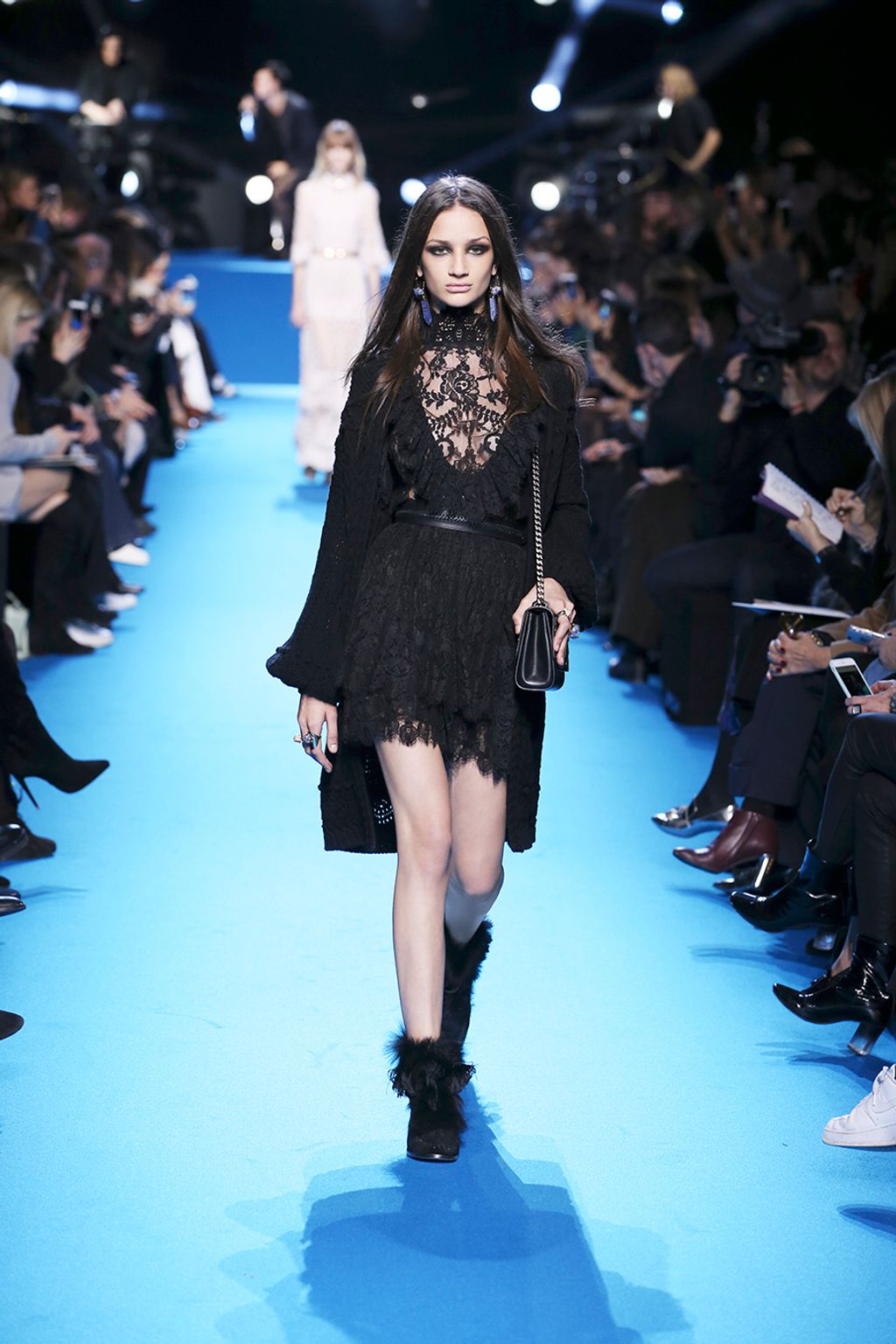 Fashion Week Paris Fall/Winter 2016 look 26 from the Elie Saab collection 女装