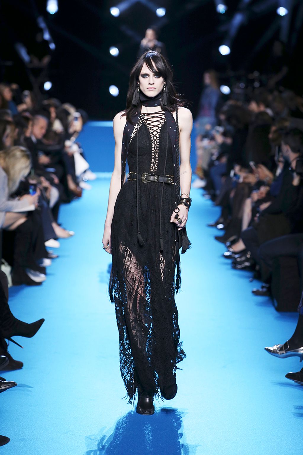 Fashion Week Paris Fall/Winter 2016 look 3 from the Elie Saab collection 女装