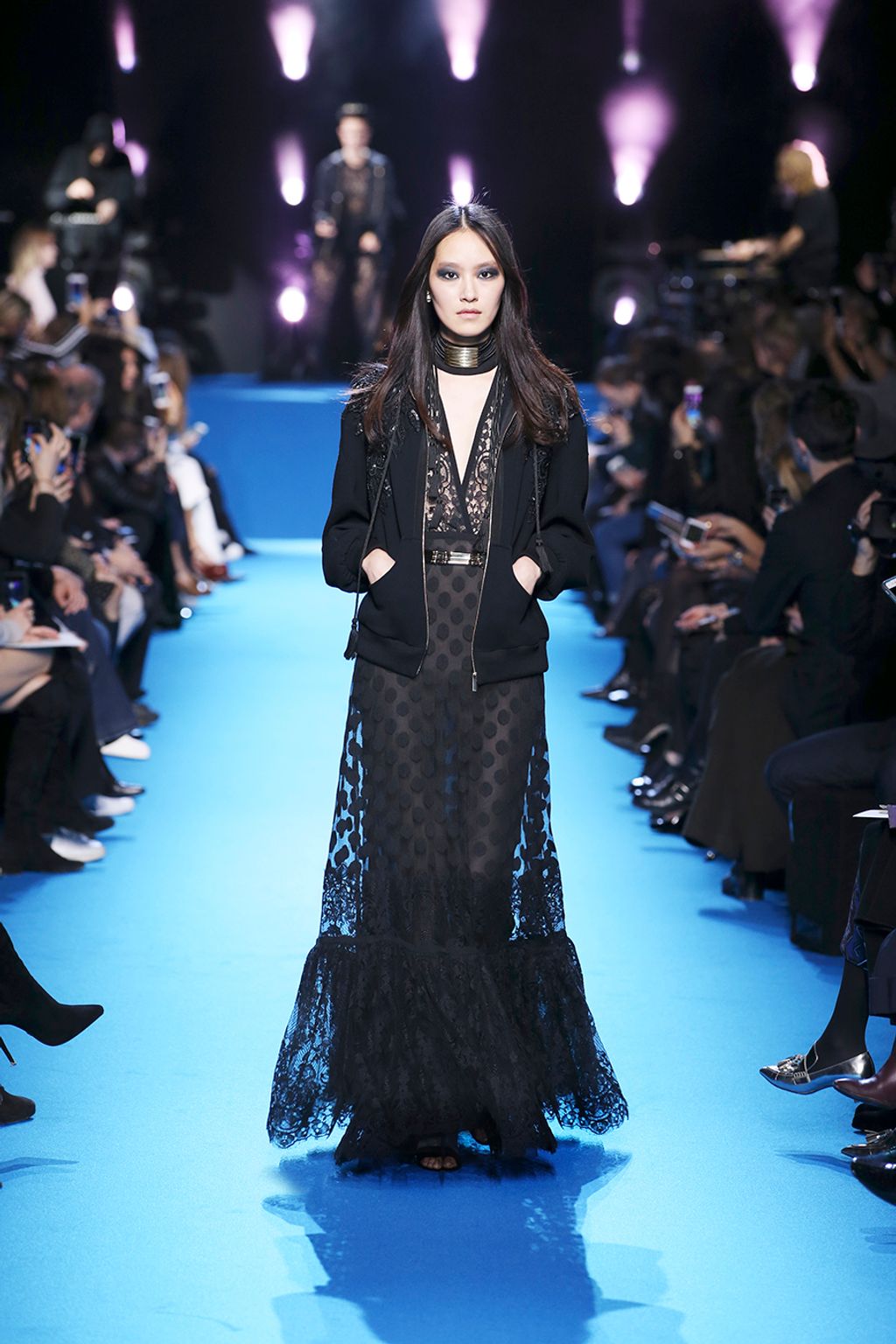 Fashion Week Paris Fall/Winter 2016 look 31 from the Elie Saab collection 女装
