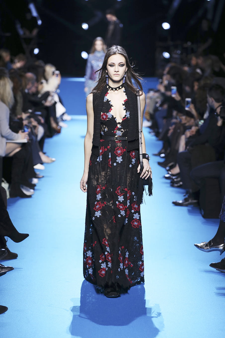 Fashion Week Paris Fall/Winter 2016 look 4 from the Elie Saab collection 女装