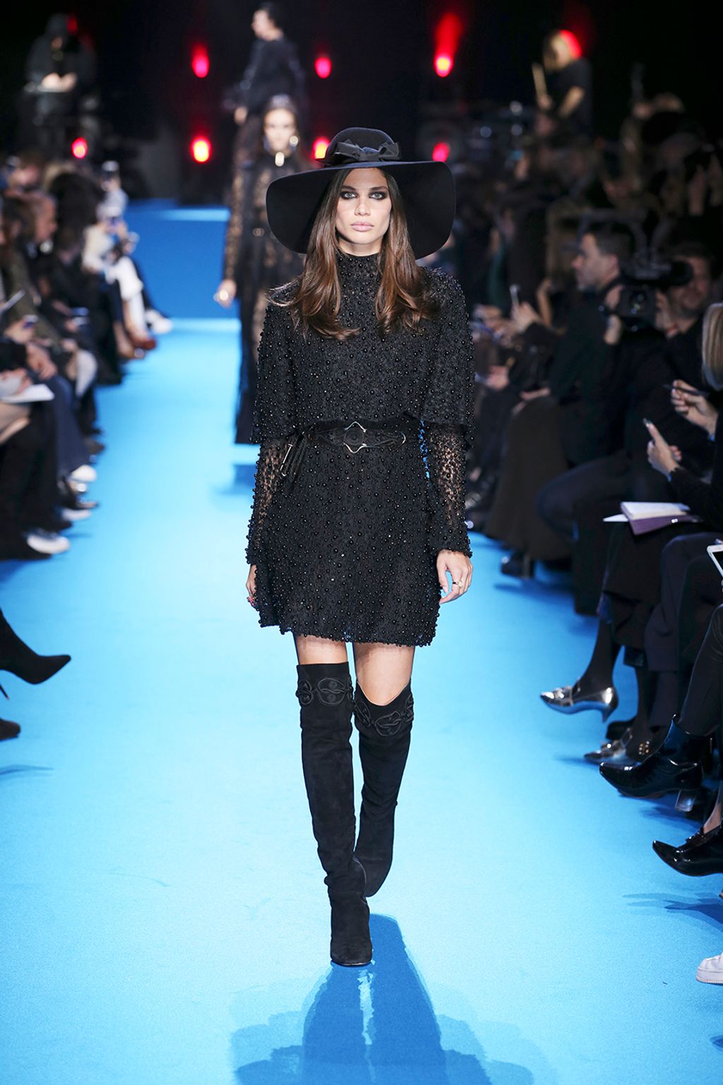 Fashion Week Paris Fall/Winter 2016 look 44 from the Elie Saab collection womenswear
