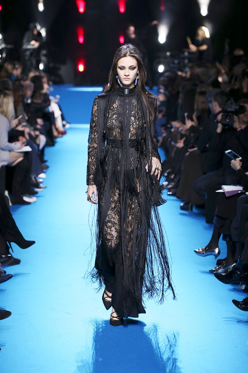Fashion Week Paris Fall/Winter 2016 look 45 from the Elie Saab collection womenswear