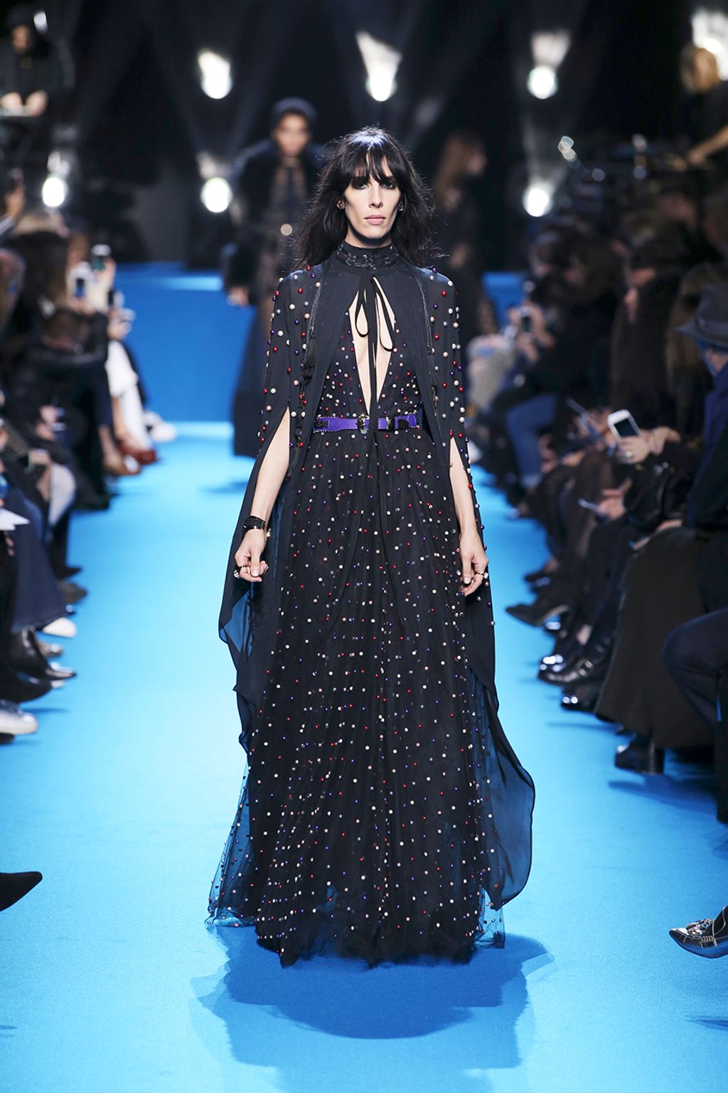 Fashion Week Paris Fall/Winter 2016 look 47 from the Elie Saab collection 女装