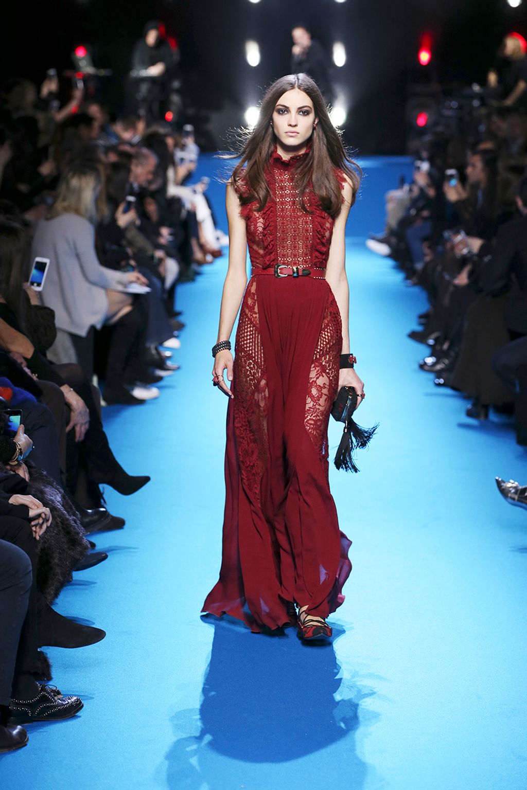 Fashion Week Paris Fall/Winter 2016 look 49 from the Elie Saab collection 女装
