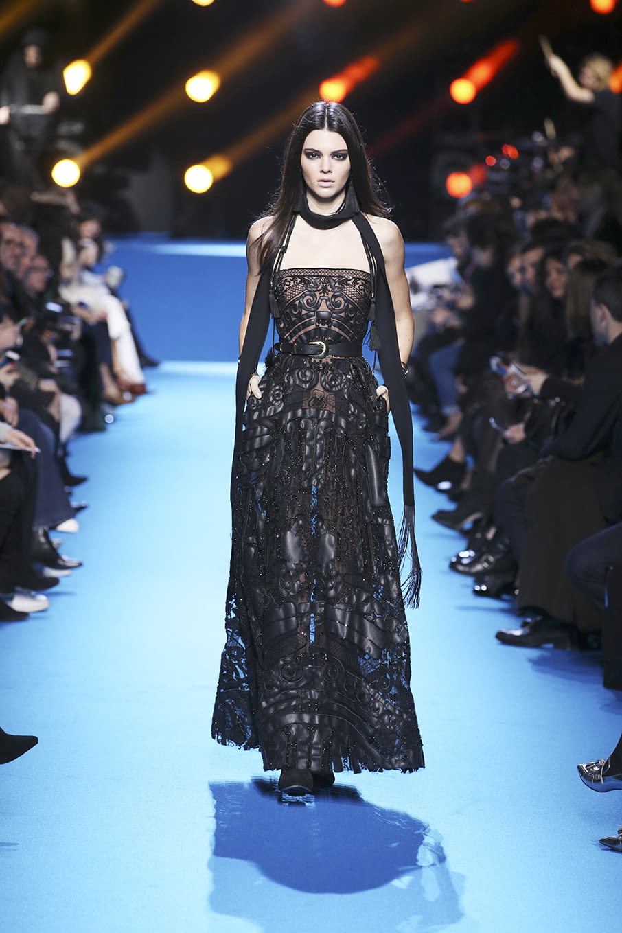 Fashion Week Paris Fall/Winter 2016 look 56 from the Elie Saab collection womenswear