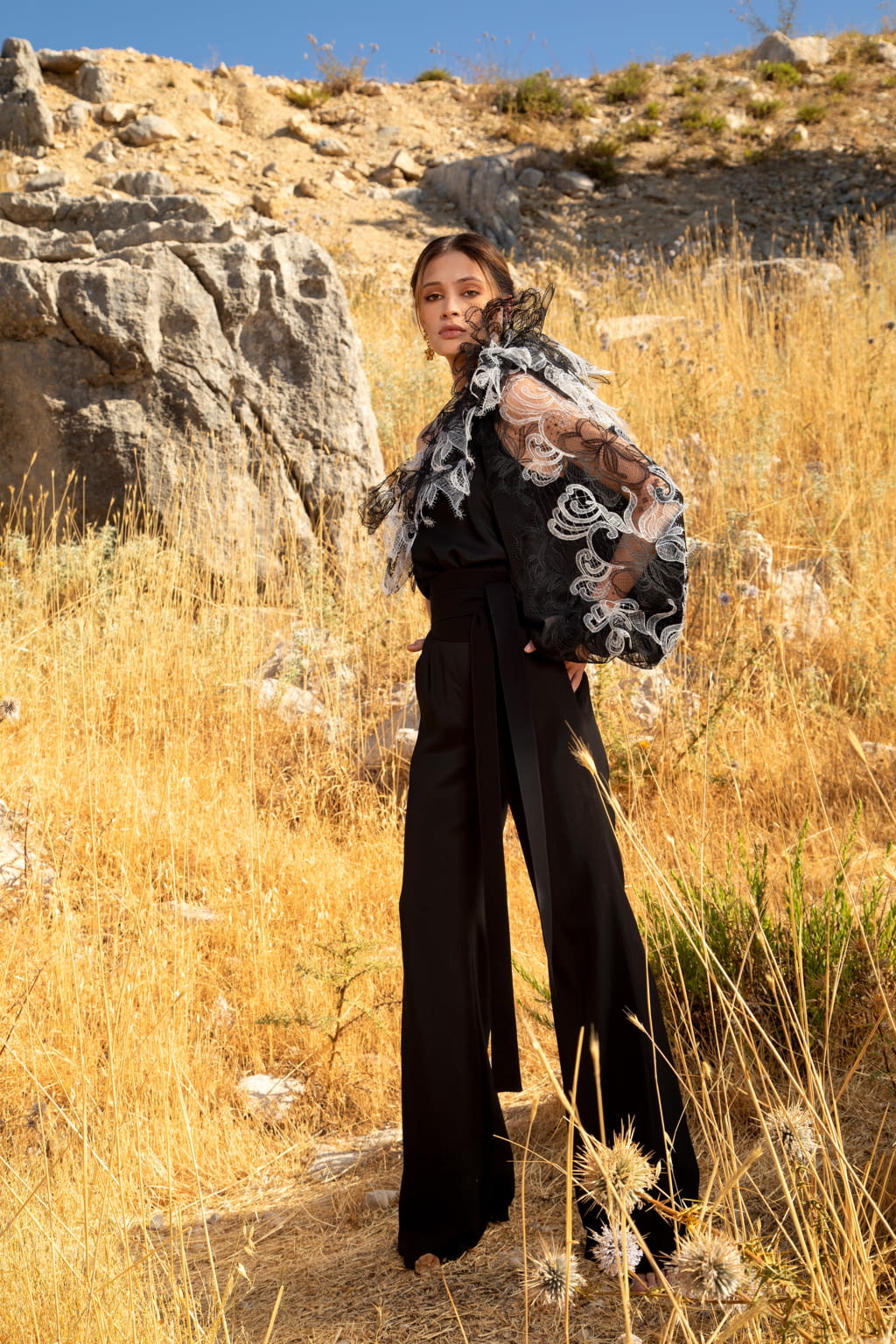 Fashion Week Paris Spring/Summer 2021 look 13 from the Elie Saab collection womenswear