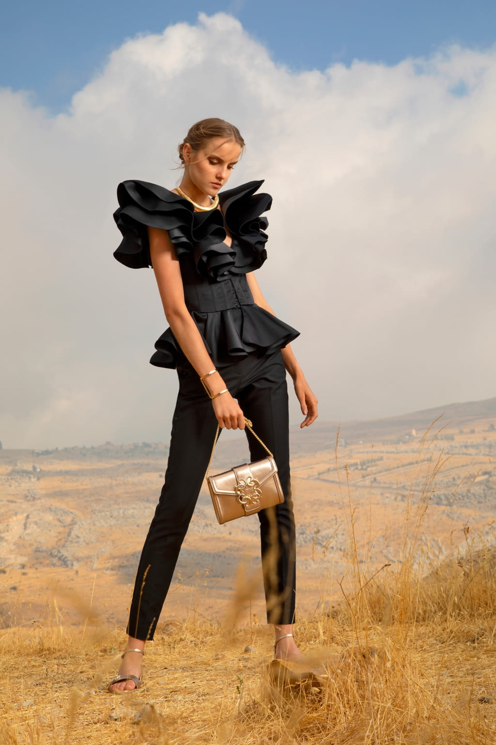 Fashion Week Paris Spring/Summer 2021 look 50 from the Elie Saab collection womenswear