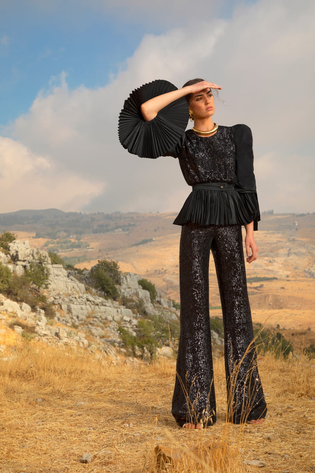 Fashion Week Paris Spring/Summer 2021 look 61 from the Elie Saab collection womenswear