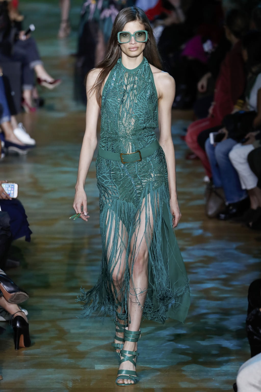Fashion Week Paris Spring/Summer 2018 look 28 from the Elie Saab collection 女装