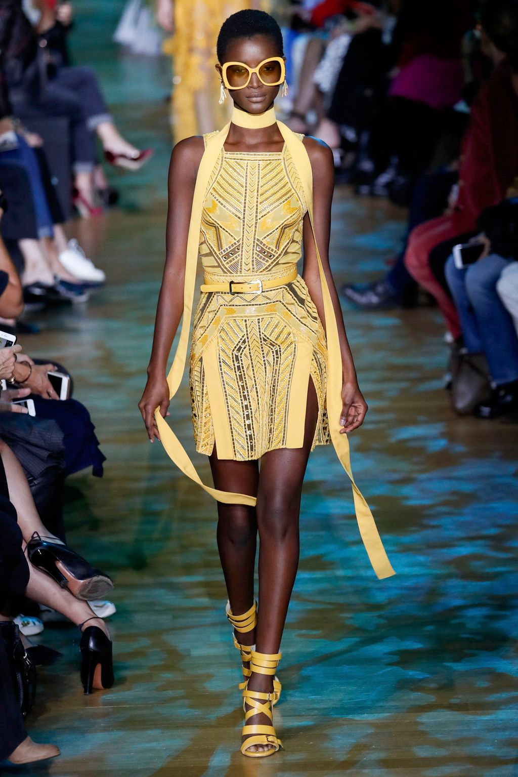 Fashion Week Paris Spring/Summer 2018 look 35 from the Elie Saab collection womenswear