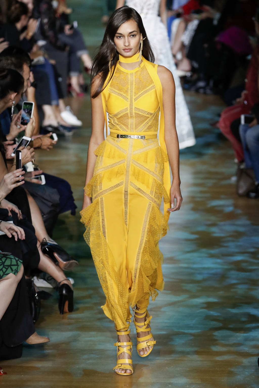 Fashion Week Paris Spring/Summer 2018 look 42 from the Elie Saab collection womenswear