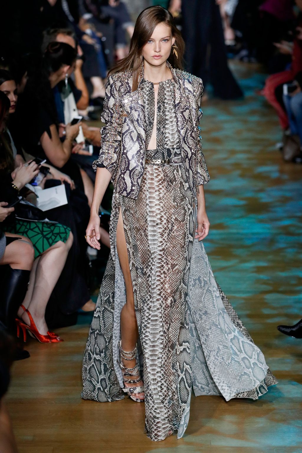 Fashion Week Paris Spring/Summer 2018 look 46 from the Elie Saab collection womenswear