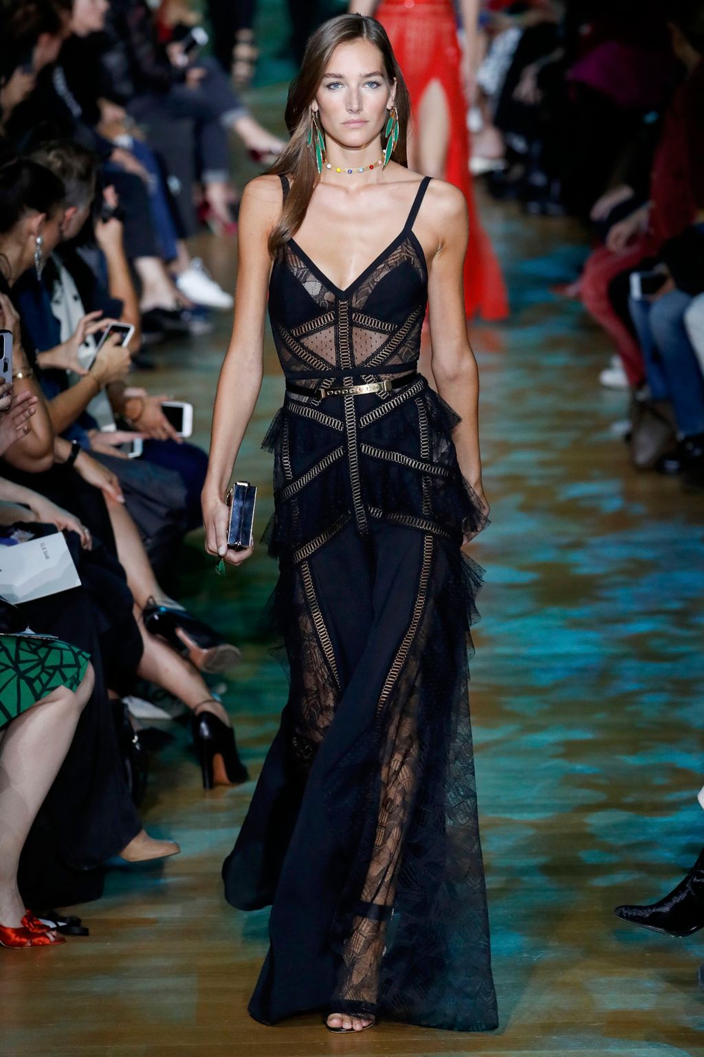 Fashion Week Paris Spring/Summer 2018 look 53 from the Elie Saab collection womenswear