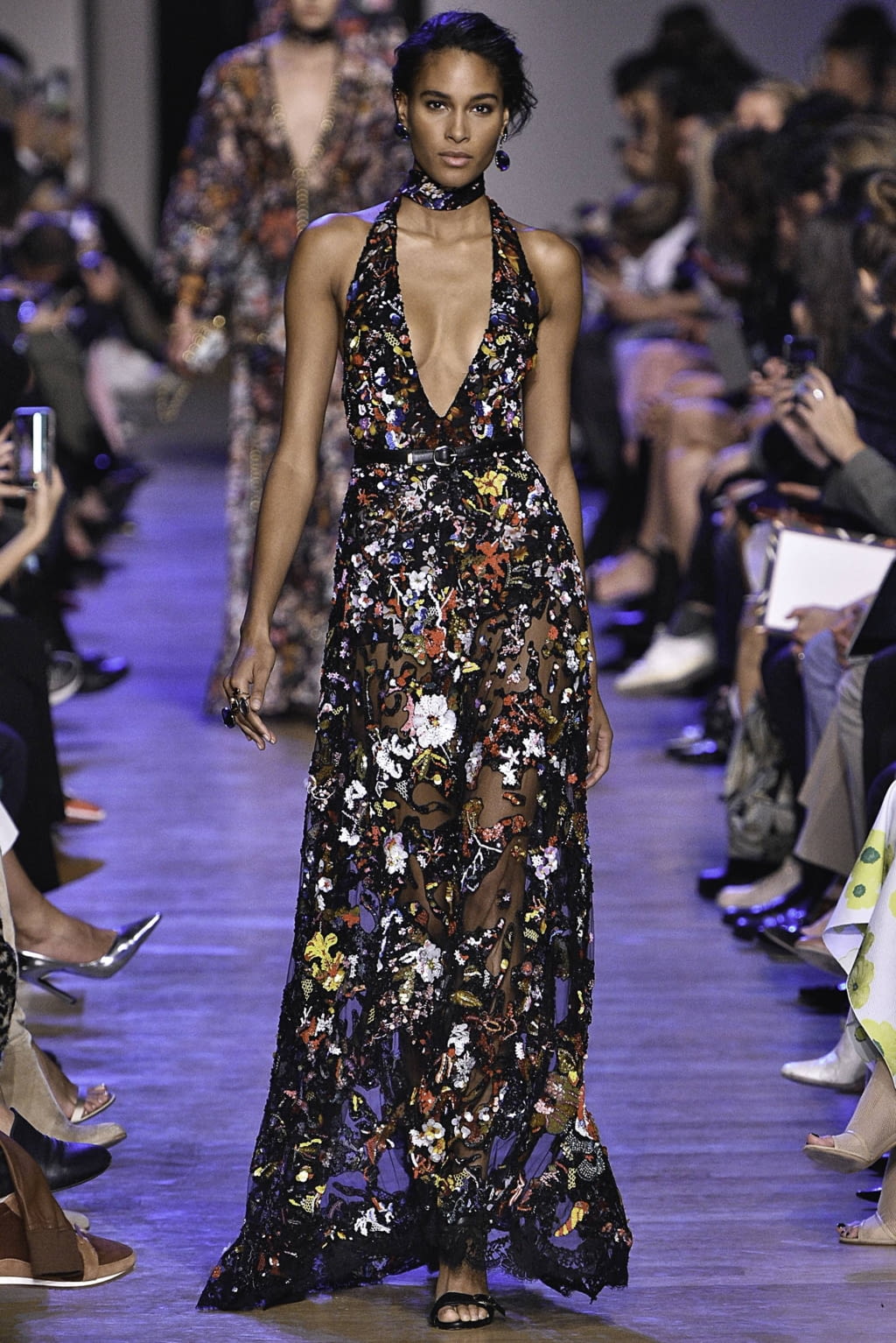 Fashion Week Paris Spring/Summer 2019 look 22 from the Elie Saab collection womenswear