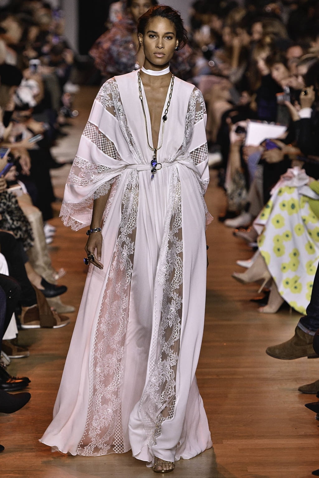 Fashion Week Paris Spring/Summer 2019 look 53 from the Elie Saab collection womenswear