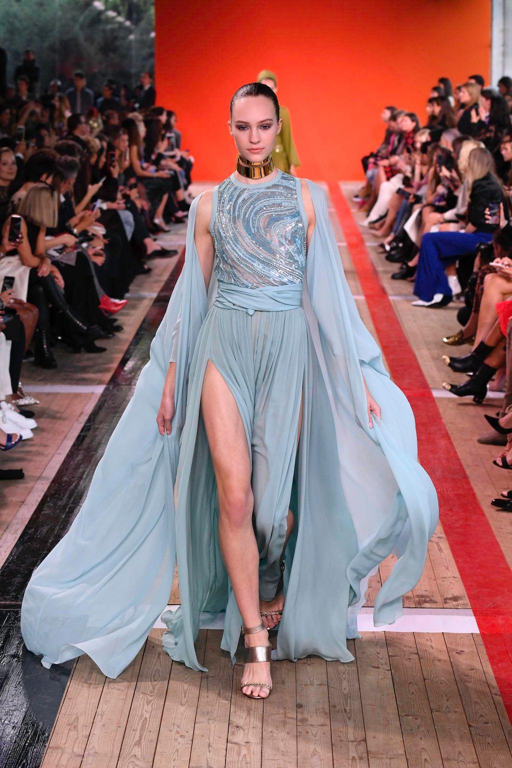 Fashion Week Paris Spring/Summer 2020 look 55 from the Elie Saab collection womenswear