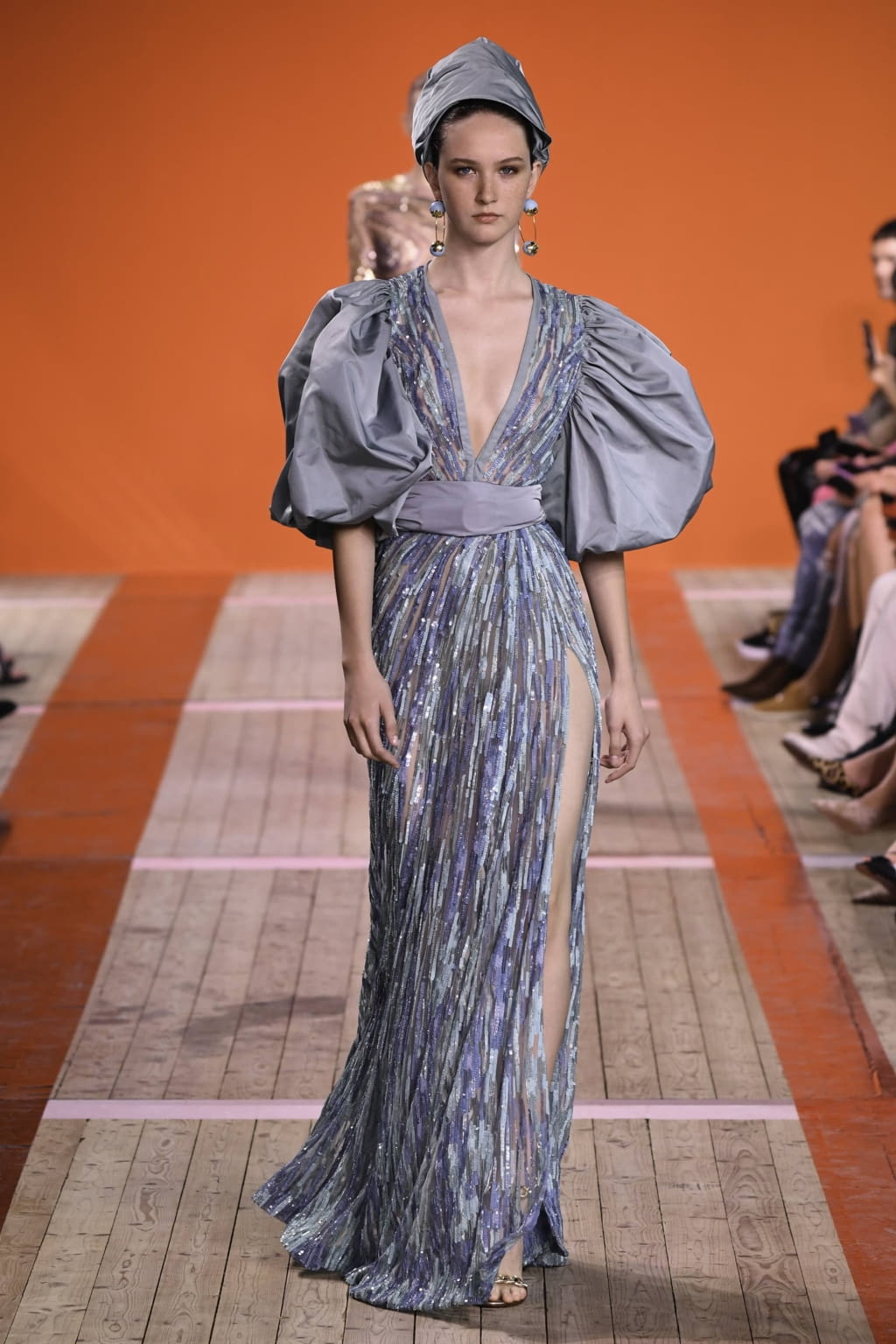 Fashion Week Paris Spring/Summer 2020 look 57 from the Elie Saab collection 女装
