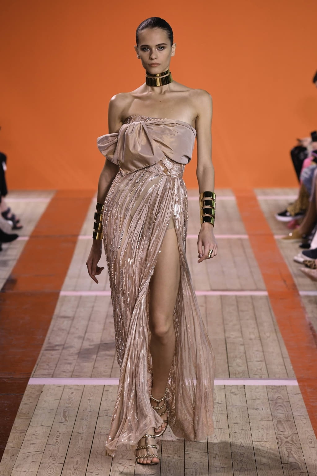 Fashion Week Paris Spring/Summer 2020 look 60 from the Elie Saab collection womenswear