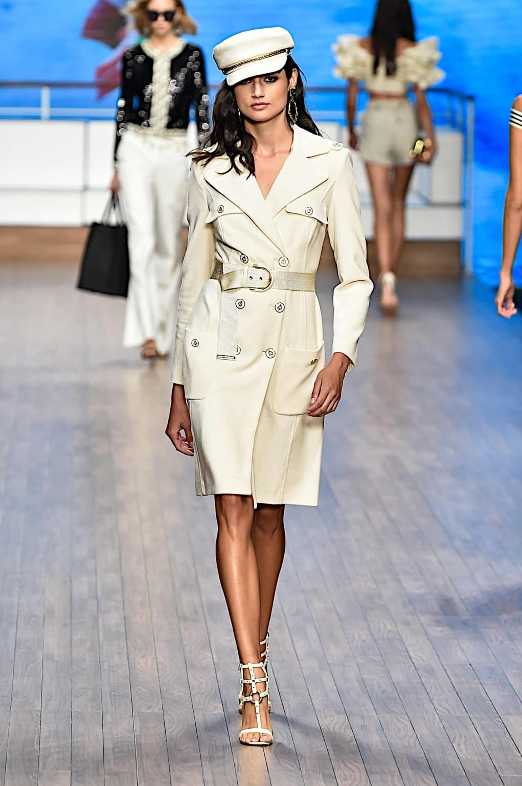Fashion Week Milan Spring/Summer 2020 look 5 from the Elisabetta Franchi collection womenswear