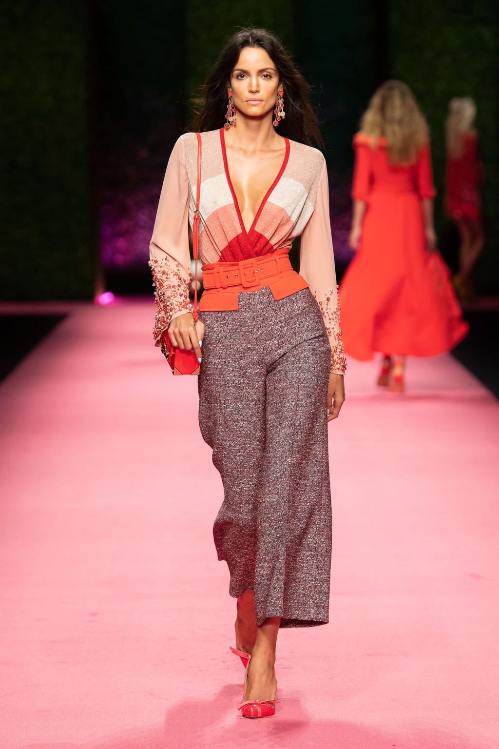 Fashion Week Milan Spring/Summer 2019 look 31 from the Elisabetta Franchi collection womenswear