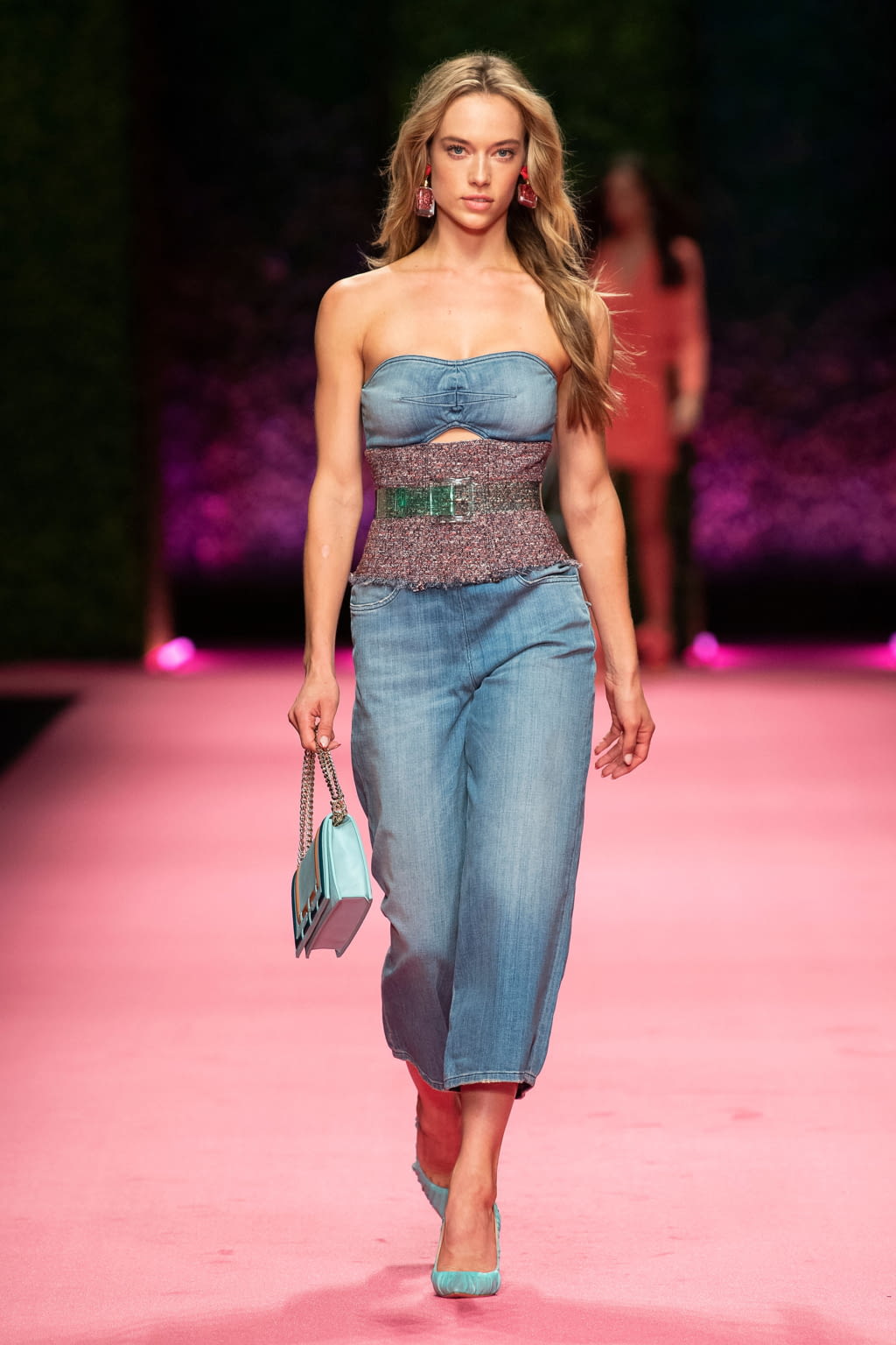 Fashion Week Milan Spring/Summer 2019 look 35 from the Elisabetta Franchi collection womenswear