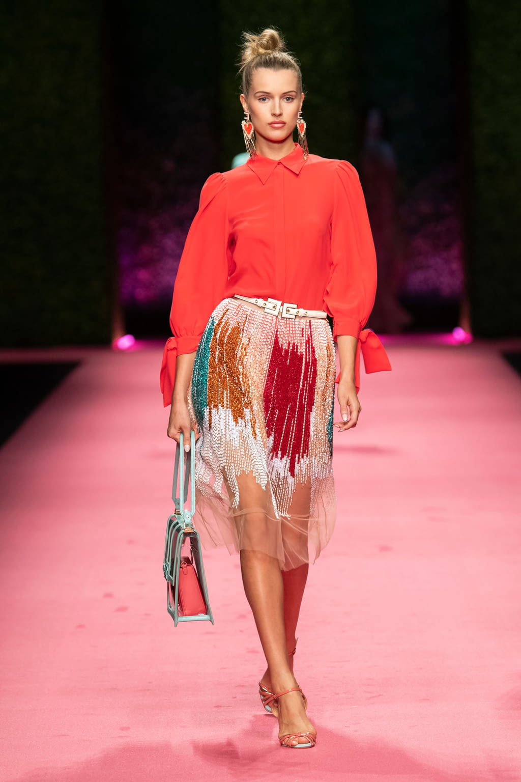 Fashion Week Milan Spring/Summer 2019 look 50 from the Elisabetta Franchi collection womenswear