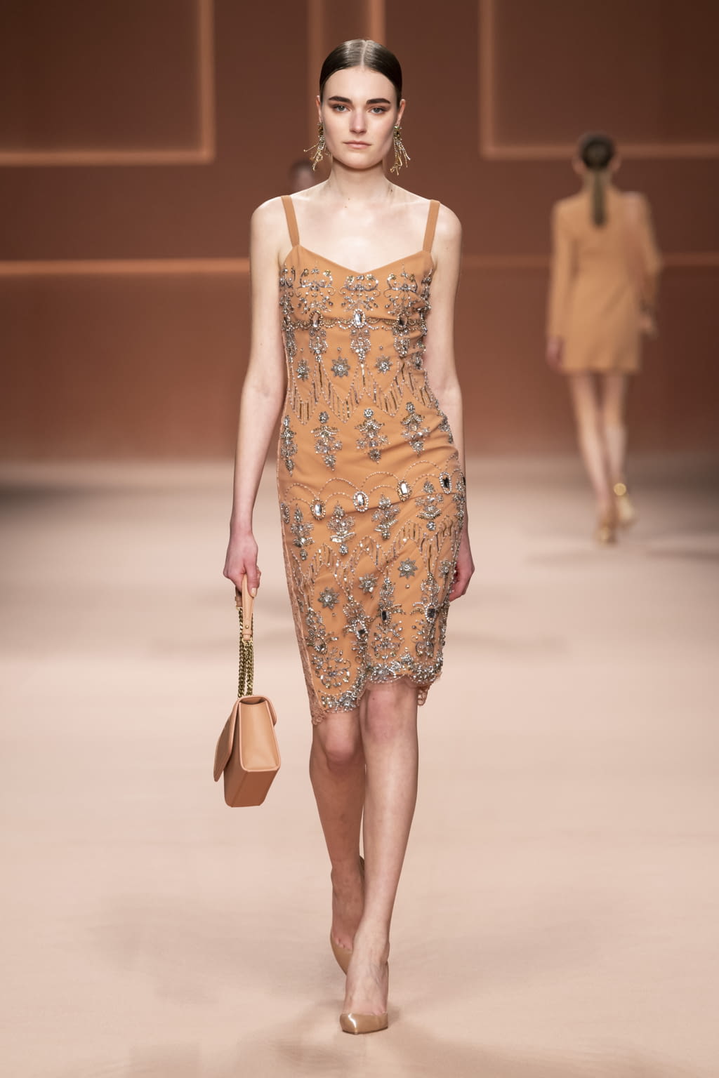 Fashion Week Milan Fall/Winter 2020 look 11 from the Elisabetta Franchi collection womenswear