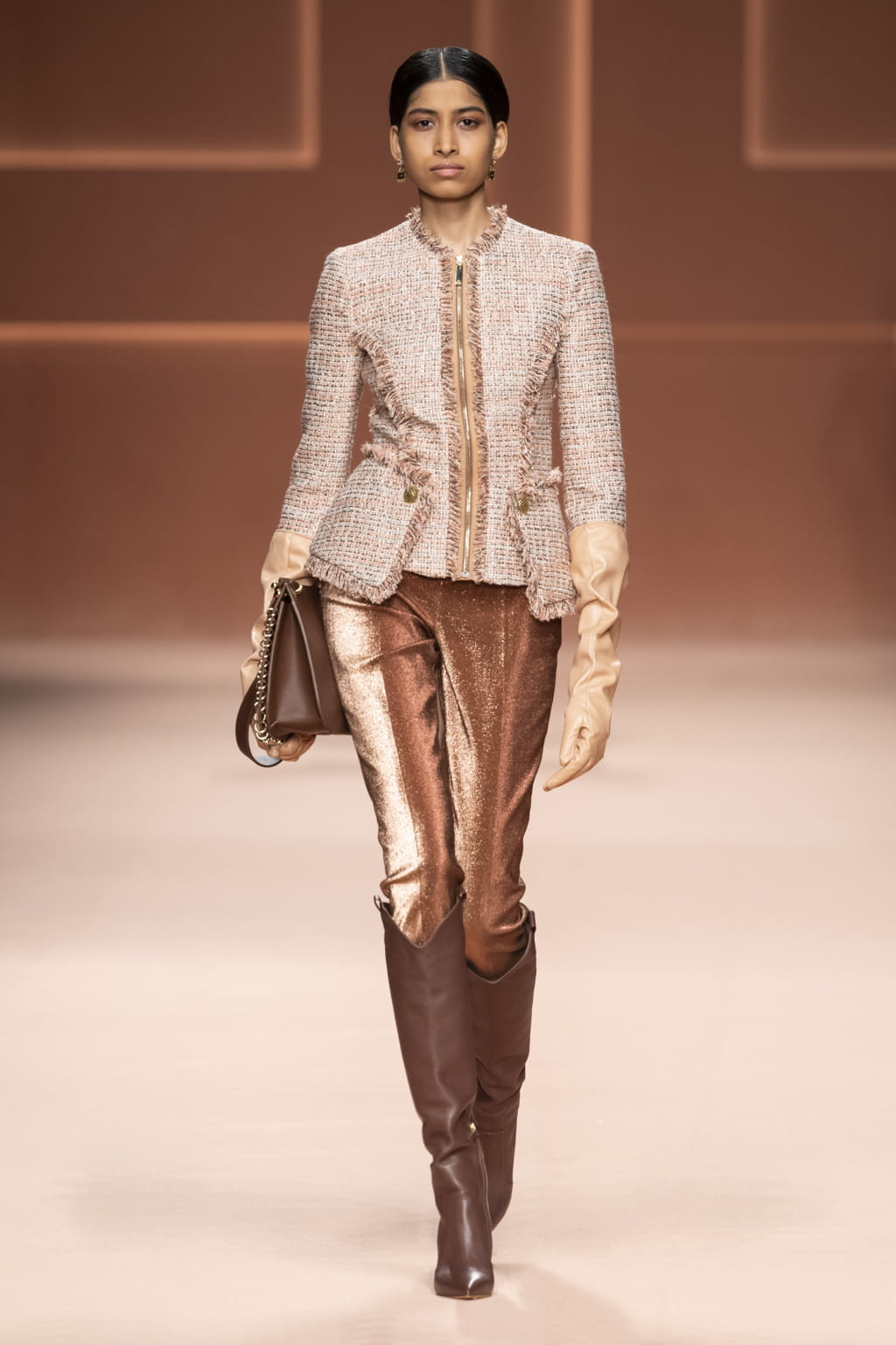 Fashion Week Milan Fall/Winter 2020 look 15 from the Elisabetta Franchi collection womenswear