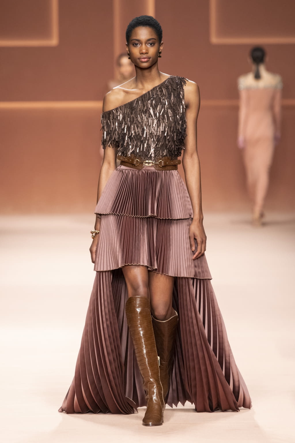 Fashion Week Milan Fall/Winter 2020 look 24 from the Elisabetta Franchi collection womenswear