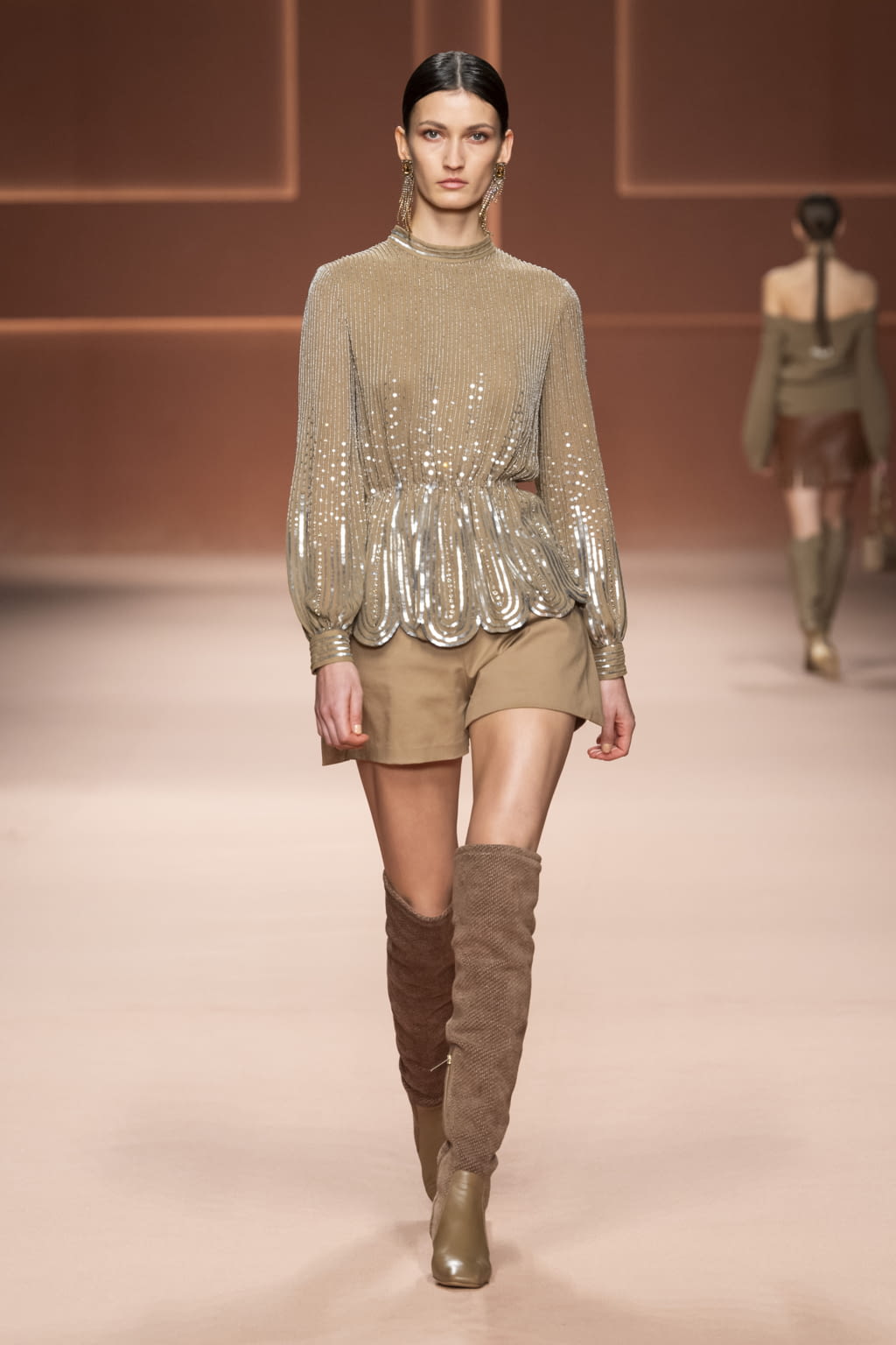 Fashion Week Milan Fall/Winter 2020 look 28 from the Elisabetta Franchi collection womenswear
