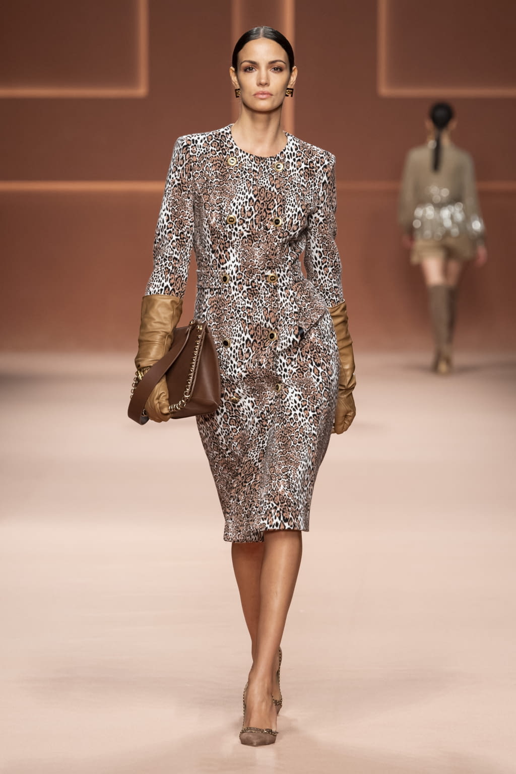 Fashion Week Milan Fall/Winter 2020 look 30 from the Elisabetta Franchi collection womenswear