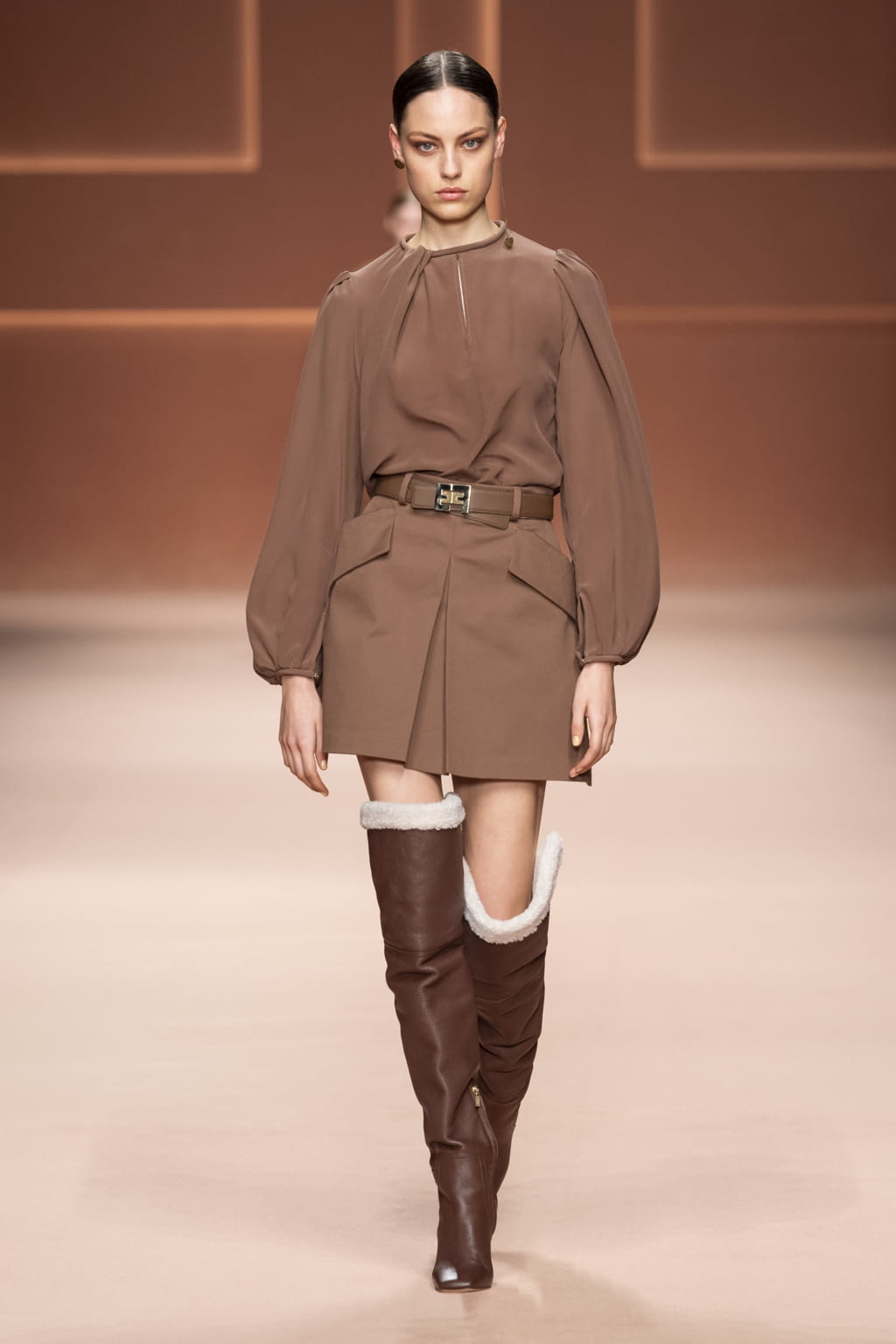 Fashion Week Milan Fall/Winter 2020 look 34 from the Elisabetta Franchi collection womenswear