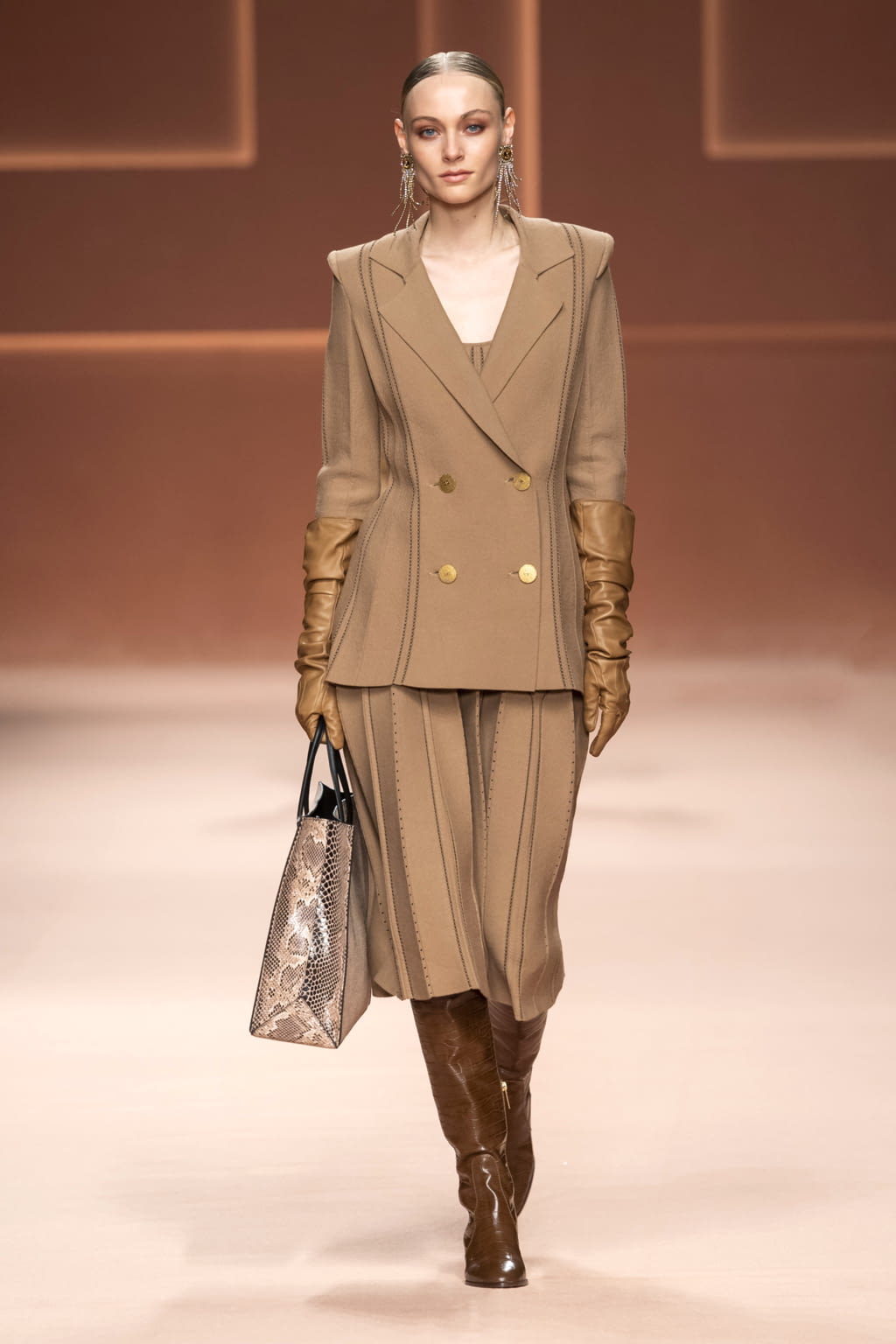 Fashion Week Milan Fall/Winter 2020 look 44 from the Elisabetta Franchi collection womenswear