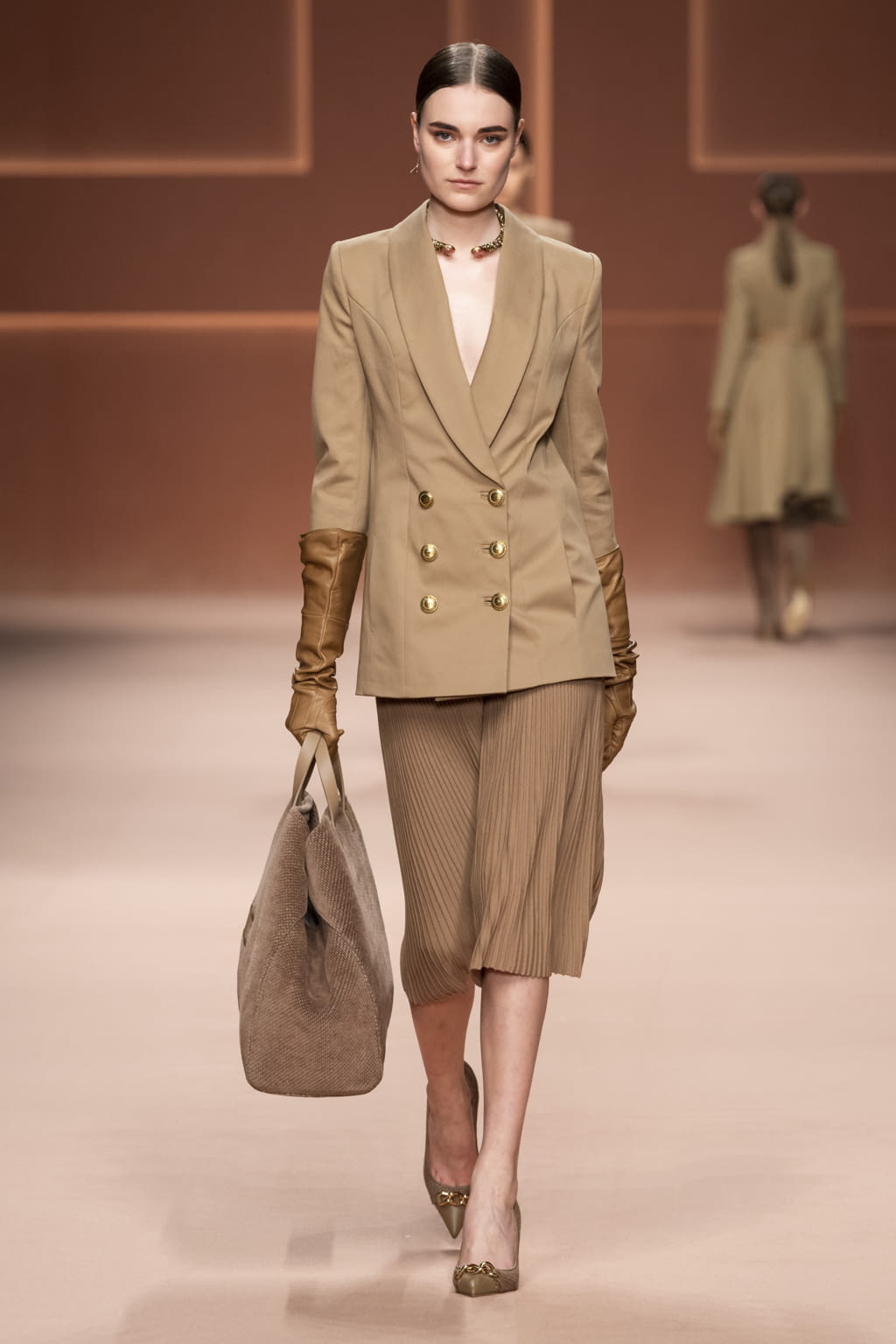 Fashion Week Milan Fall/Winter 2020 look 45 from the Elisabetta Franchi collection womenswear