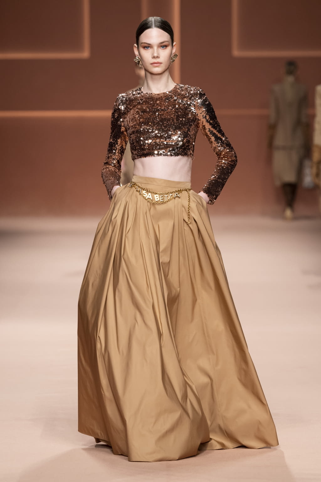 Fashion Week Milan Fall/Winter 2020 look 47 from the Elisabetta Franchi collection womenswear