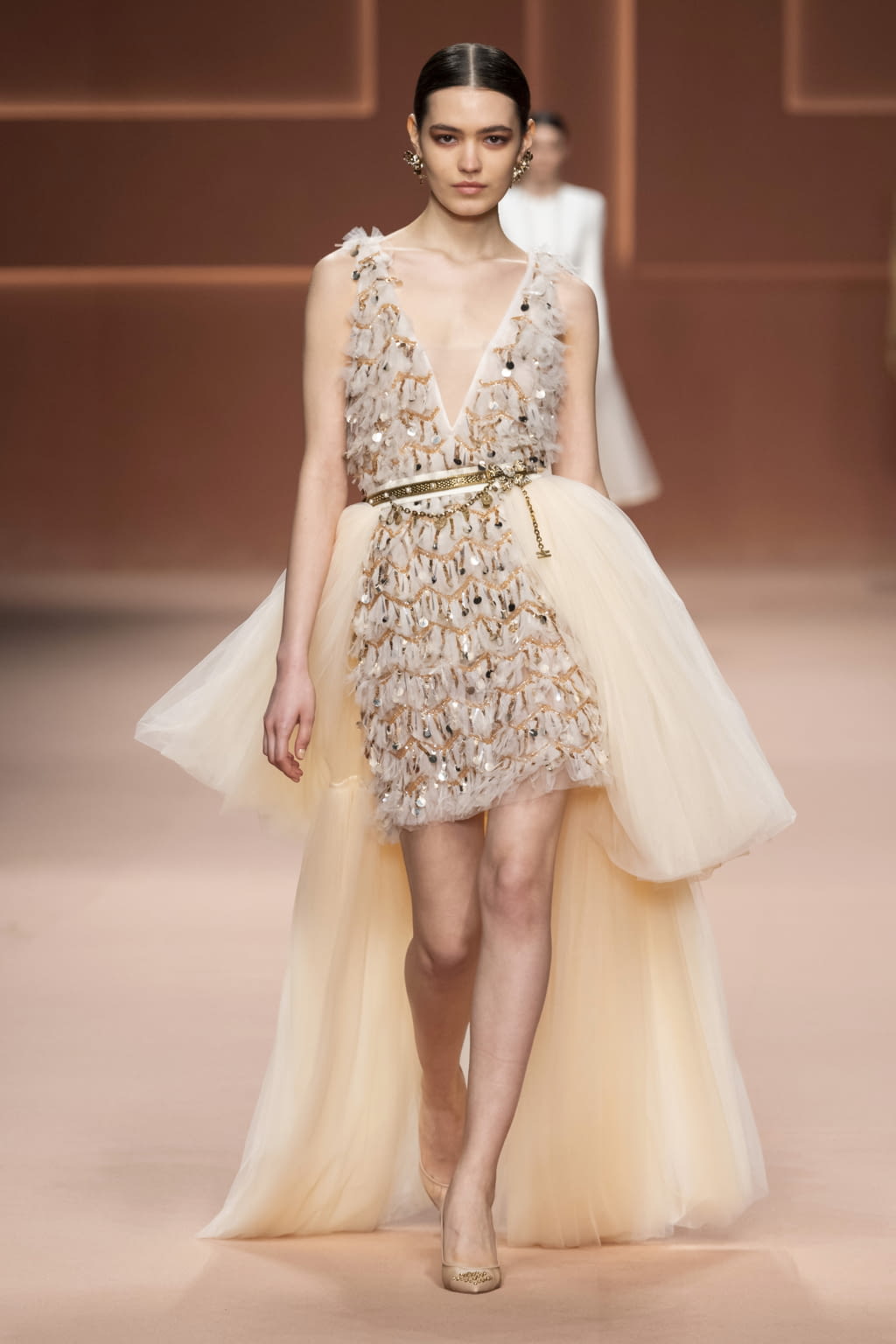Fashion Week Milan Fall/Winter 2020 look 54 from the Elisabetta Franchi collection womenswear