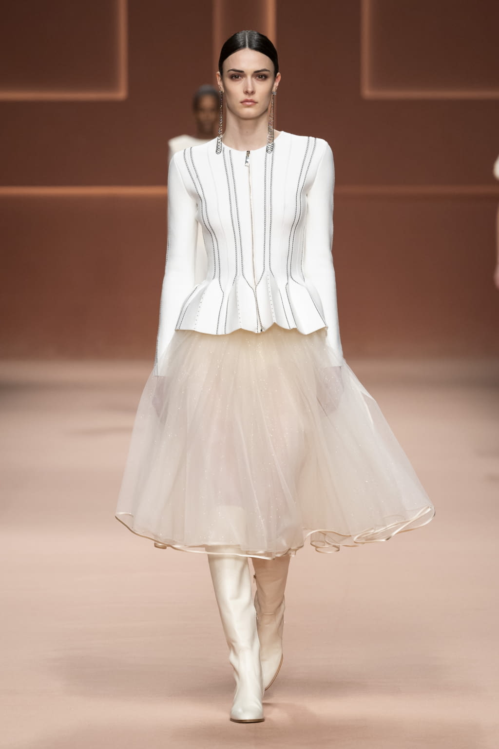 Fashion Week Milan Fall/Winter 2020 look 55 from the Elisabetta Franchi collection womenswear