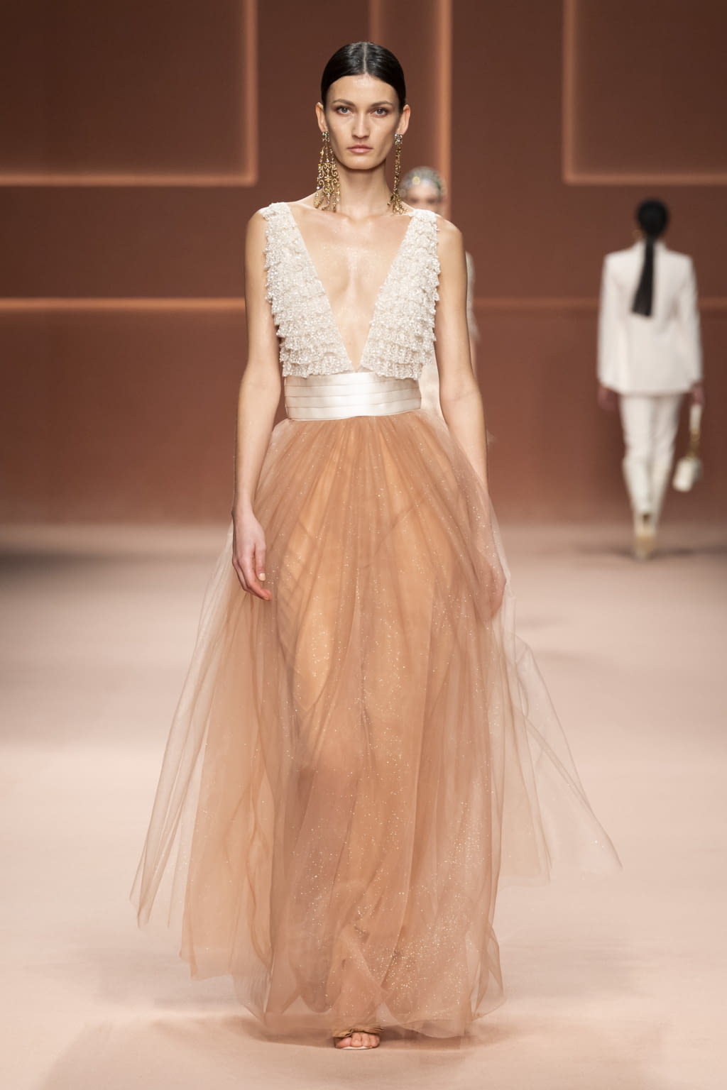 Fashion Week Milan Fall/Winter 2020 look 61 from the Elisabetta Franchi collection womenswear