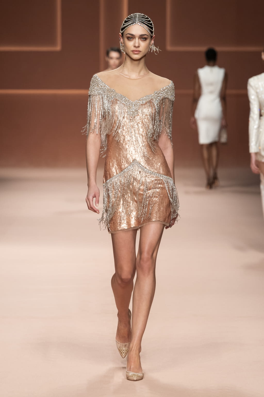 Fashion Week Milan Fall/Winter 2020 look 62 from the Elisabetta Franchi collection womenswear